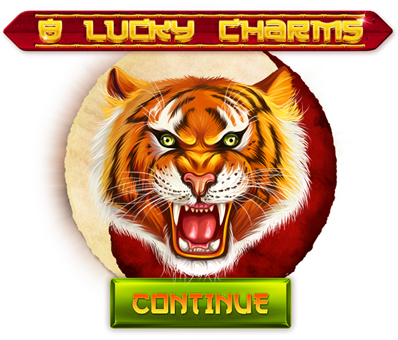 Development Of Symbols, Buttons, Characters And Interface - Siberian Tiger (1400x788), Png Download
