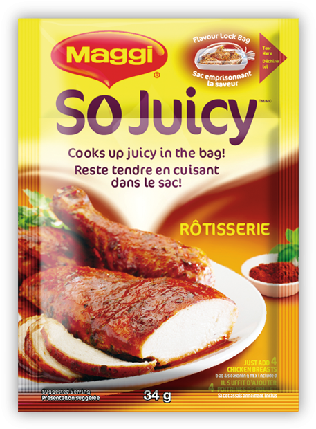 Maggi So Juicy Rotisserie - Maggi So Juicy Mixed Herbs (600x675), Png Download