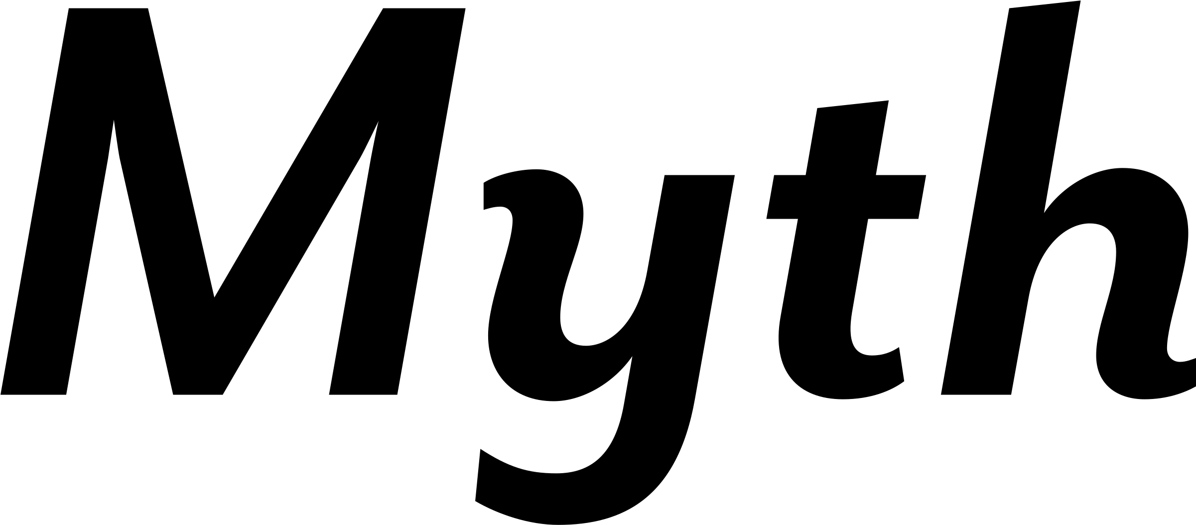 Myth Logo Png Transparent - Clip Art (2400x1060), Png Download