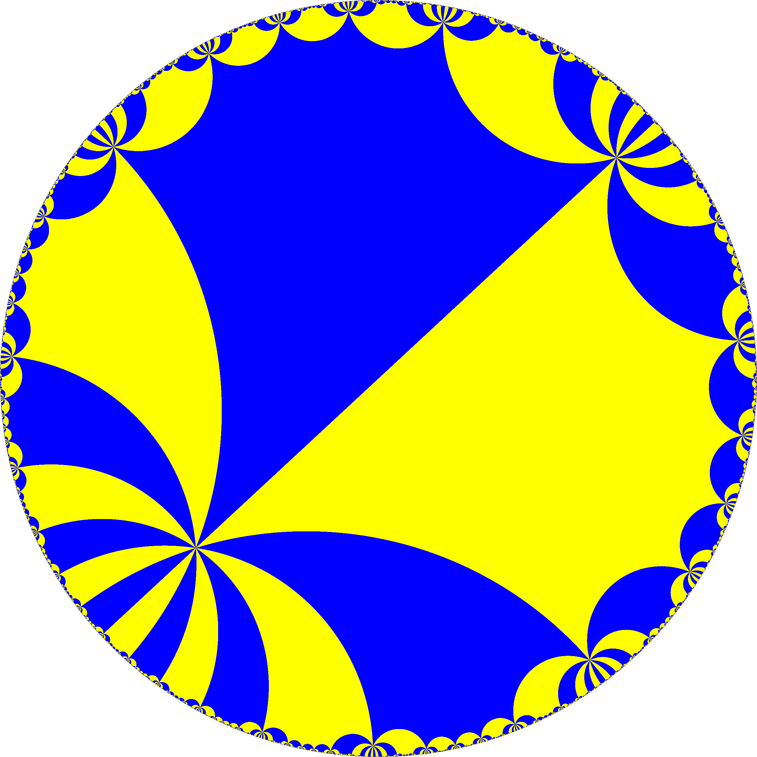 H2 Tiling 777-4 - Runcinated Tesseracts (2520x2520), Png Download