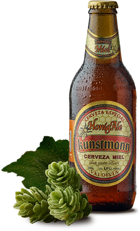 Cerveza Kunstmann Miel (472x767), Png Download