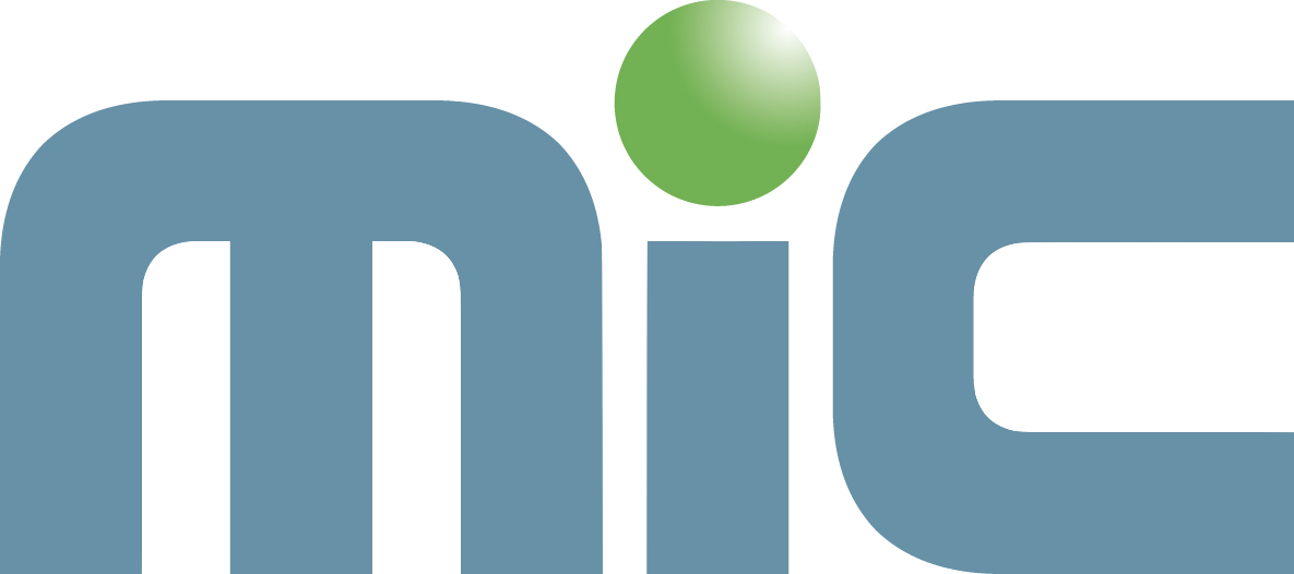 Logo Mic - Logo (1185x526), Png Download
