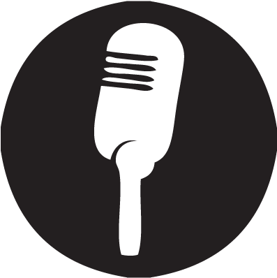Microphone Logo Png, Www - Fb Logo Png Black (632x506), Png Download