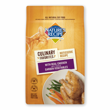 Nature's Recipe Culinary Favorites Rotisserie Recipe - Nature's Recipe Culinary Favorites Dry Cat Food Rotisserie (376x376), Png Download