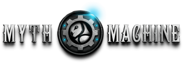 Myth Machine - Emblem (597x206), Png Download