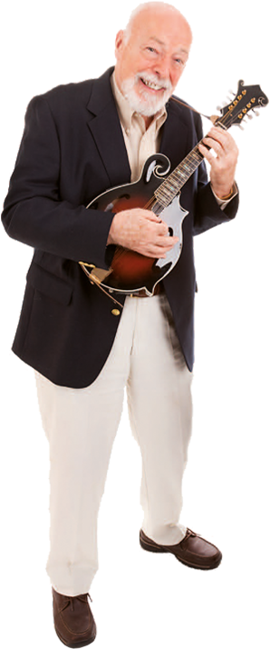 Playing The Mandolin Mandolin Staves - Musician (299x720), Png Download