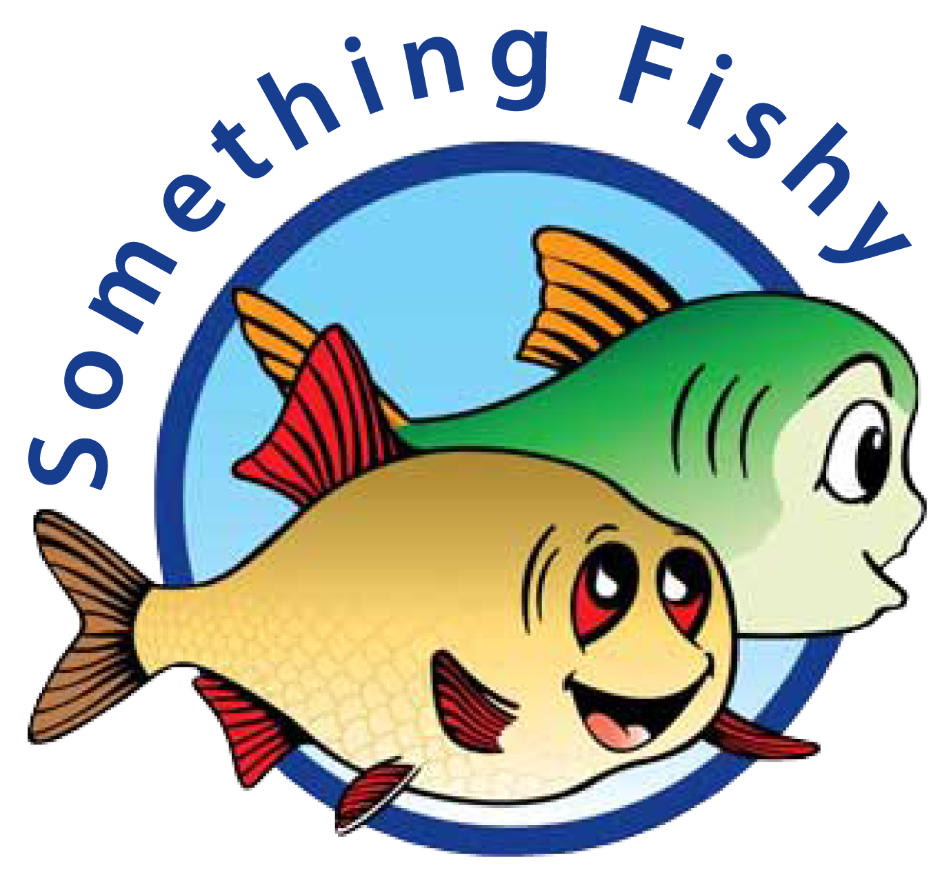 Vector - Png - Somethin Fishy Logo (1386x1292), Png Download
