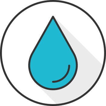 Gota - Natural Resources Water Symbol (350x350), Png Download