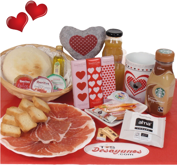 Desayuno A Domicilio Ibérico San Valentín - Gift (600x600), Png Download