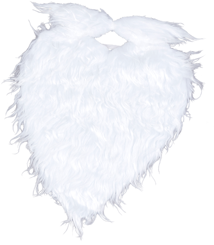 Santa Claus& - Nisseskjegg (423x492), Png Download