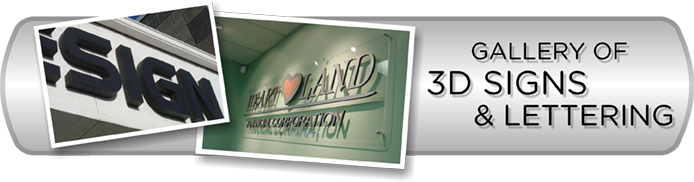 Gallery Banner 3d - Lettering (694x182), Png Download