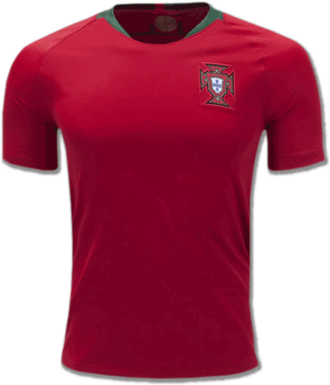 Portugal Football Jersey Home 2018 Fifa World Cup - 2018 Fifa Portugal World Cup (900x1200), Png Download
