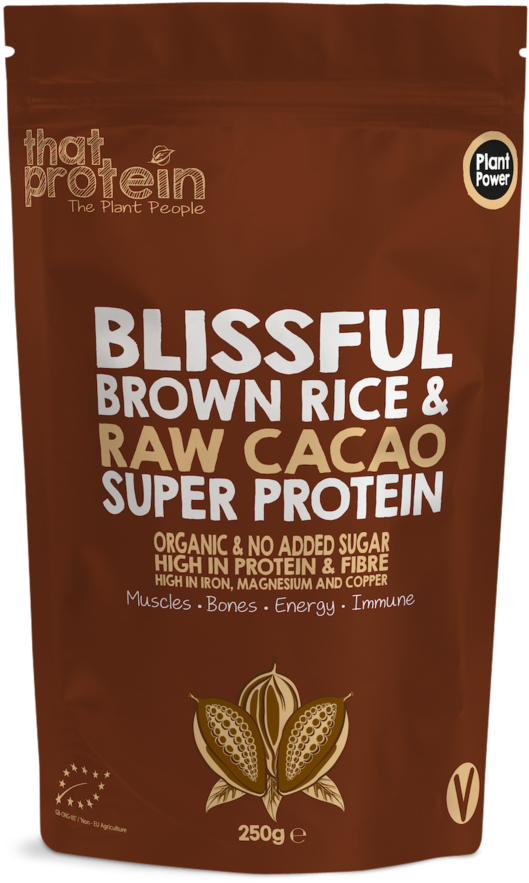 Blissful Brown Rice And Raw Cacao Super Protein (680x1024), Png Download