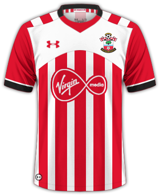 Southampton 2016-17 Home - Southampton Fc 16 17 Kit (420x420), Png Download