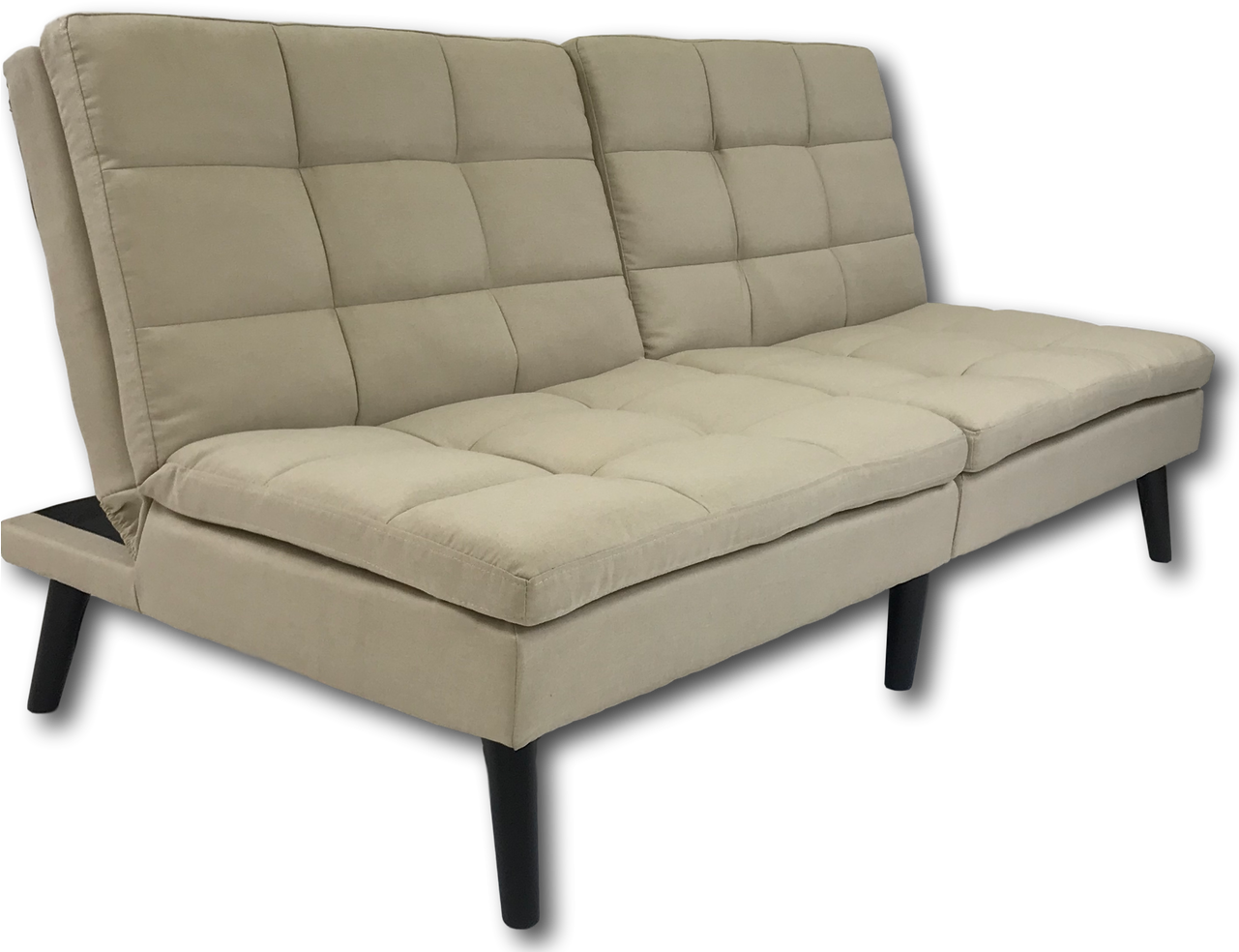 Futon Png Clipart - Sofa Bed (1280x1129), Png Download
