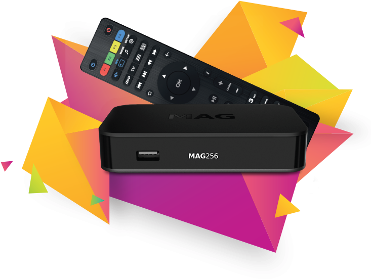 Infomir Mag 256 Iptv Set Top Box 1080p, Ethernet, Internet - Mag 256 257 (800x800), Png Download