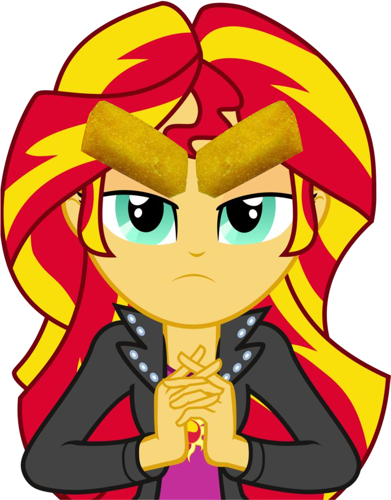 View Vs Download Ds - Sunset Shimmer Angry (791x1100), Png Download