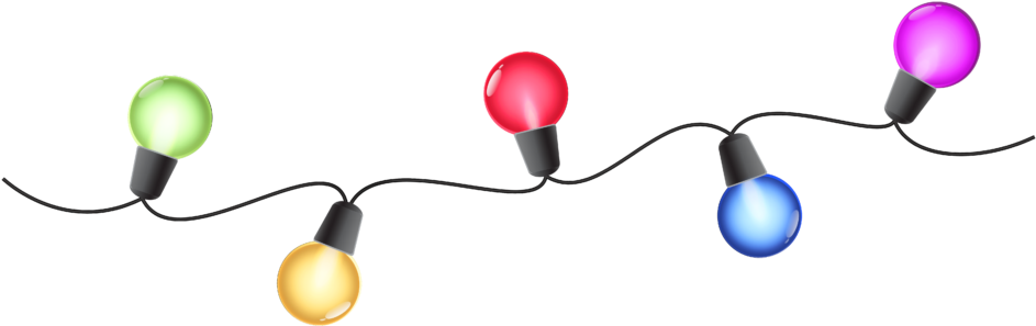 Christmas 14 Christmas Lights Clipart Picture Inspirations - Christmas Image Royalty Free (958x315), Png Download