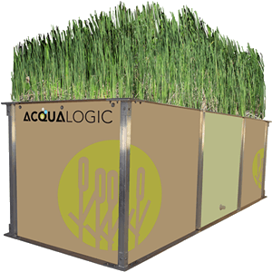 Acqualogic® Florafilter™ Wetland System - Flowerpot (349x350), Png Download