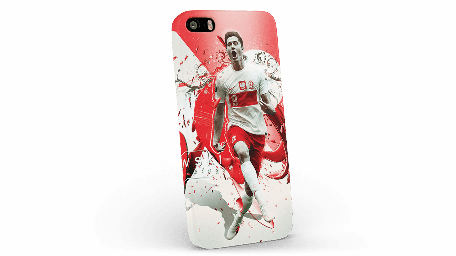 Dailyobjects Robert Lewandowski Case For Iphone 5/5s - Iphone (1600x900), Png Download