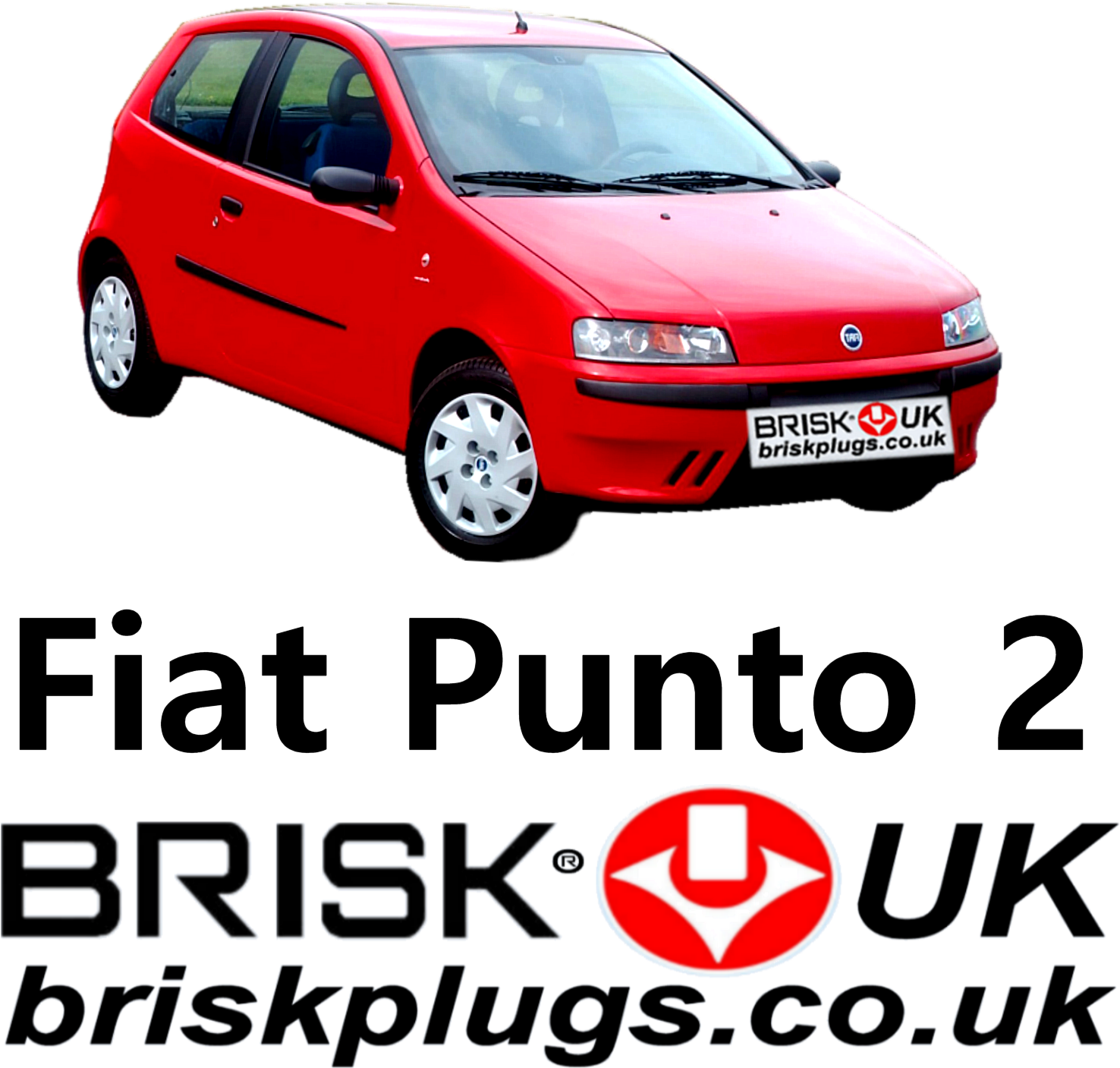 Fiat Punto 2 Hgt Performance Lpg Gpl Methane Brisk - Brisk (1494x1494), Png Download