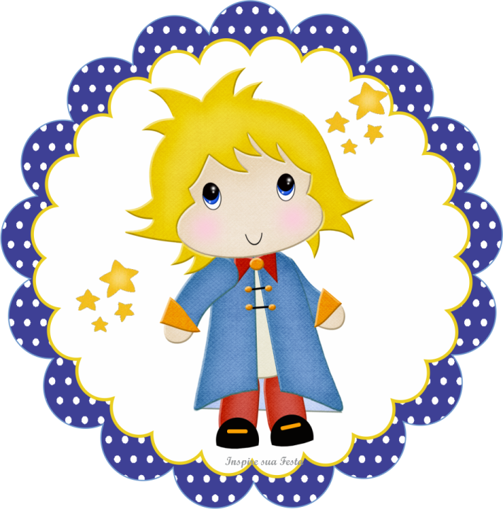 Tag Ou Topper - Arte Pequeno Principe Png (711x719), Png Download