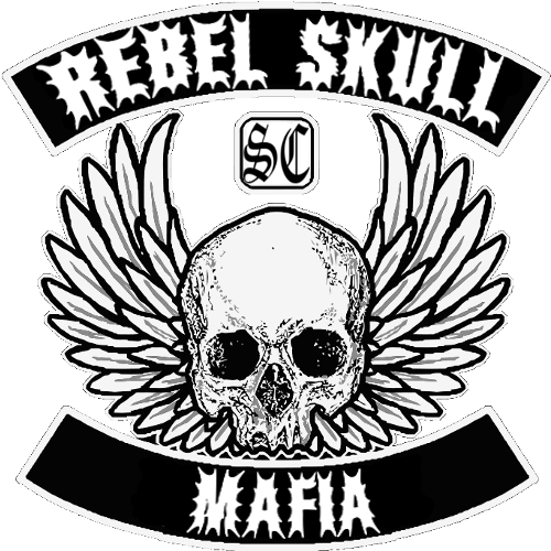 Rebel - Skull - Mafia - Patch 002 Zpshzz - Punk Rock (509x509), Png Download