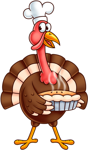 Thanksgiving Turkey Png Clipart Images - Thanksgiving Turkey Clipart Transparent (365x600), Png Download