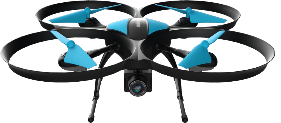 U49w Blue Heron Wifi Fpv Drone - Discovery 2 / U818a Plus (1003x1003), Png Download