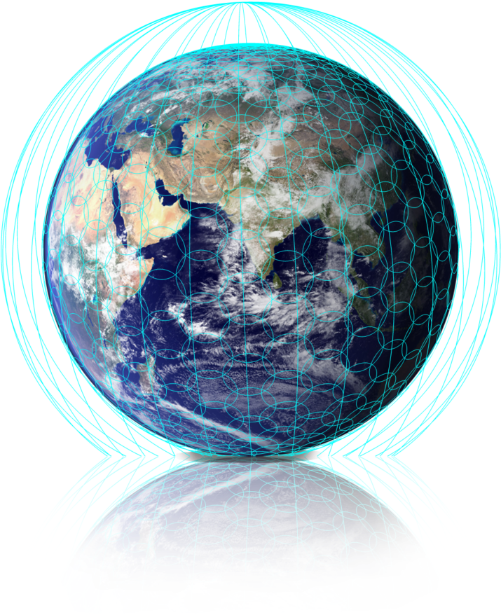 Digital Rendering Of Coverage From Oneweb's Future - Annals Of The World; Nook Book; Author - James Ussher (801x1024), Png Download