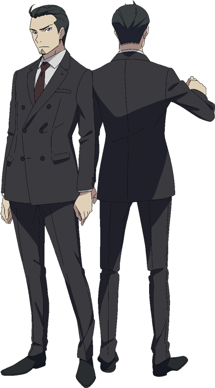 Kazuhiko Inoue As Kazuhisa Kiryū, The Corporation's - Classroom Crisis Kazuhisa Kiryu (460x794), Png Download