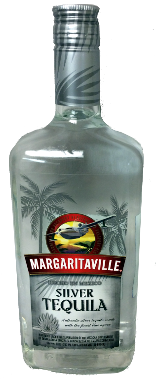 Margaritaville Teq White - Margaritaville Tequila, Gold - 750 Ml Bottle (329x800), Png Download