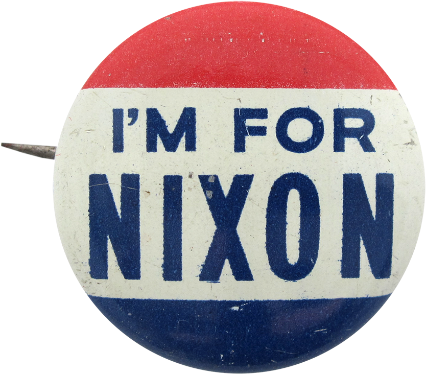 Courtesy Busy Beaver Button Co - Old Presidential Campaign Buttons (1000x885), Png Download