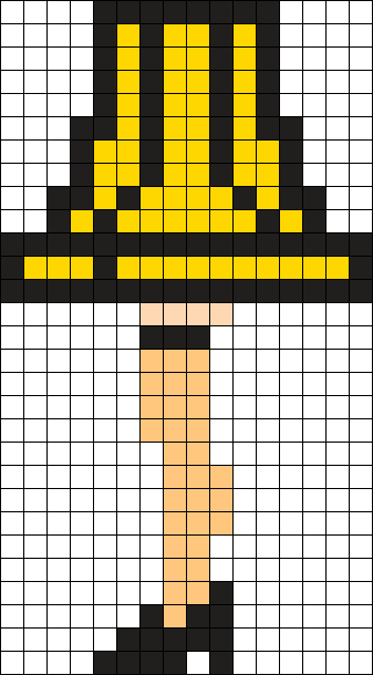 A Christmas Story Lamp Perler Bead Pattern / Bead Sprite - Christmas Story Bead Pattern (337x610), Png Download
