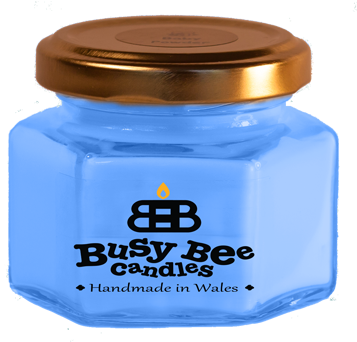 Ocean Spray Small Candle - Busy Bee Candles Soy Candle In Mini Jar Raw Musk (600x600), Png Download