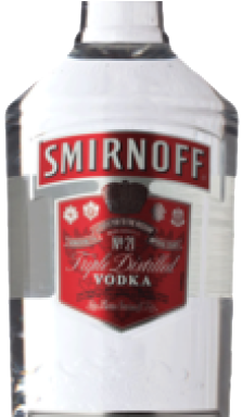 Smirnoff Vodka - Smirnoff 1.75 L Png (500x383), Png Download