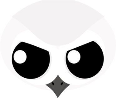 Snowyowl Head - Mope Io Snowy Owl (700x725), Png Download
