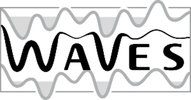 Waves Aims At Fostering Scientific And Technological - Line Art (790x413), Png Download
