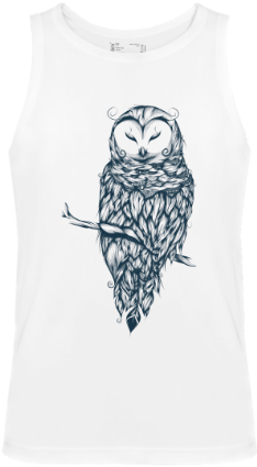 Майка Snow Owl Цвет Белый - Coque Pour Samsung Galaxy J5 2015 Sm-j500 - Poétique (380x440), Png Download