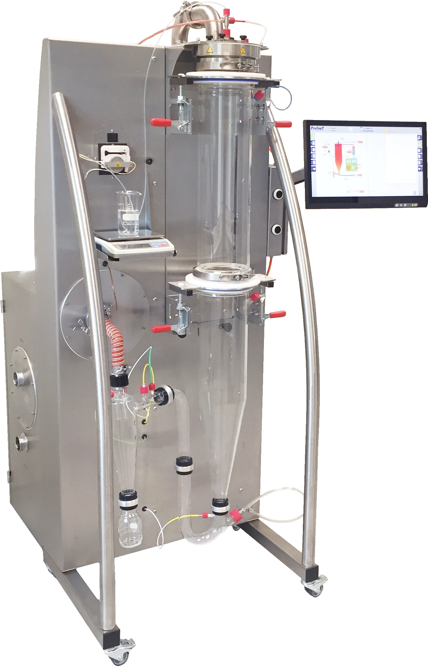 Spray Dryer / Chiller - Procept Spray Dryer (1477x2284), Png Download