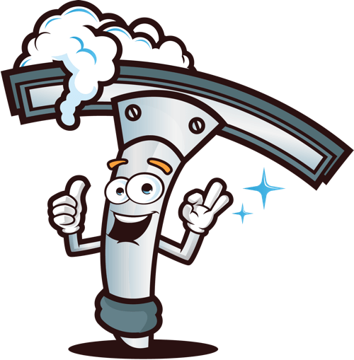 Window Cleaning Company That Cares About You - Window Cleaning Cartoon (500x509), Png Download