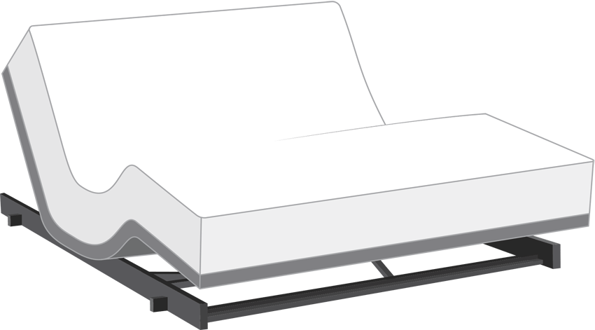 Power Bob Low Rider With Anticipation Mattress - Mattress (850x471), Png Download