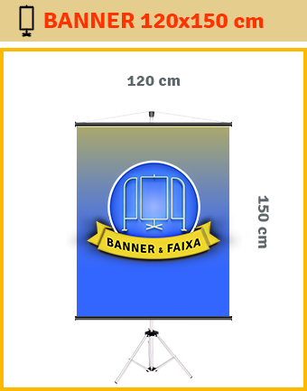 Banner Lona - Jpeg (340x433), Png Download