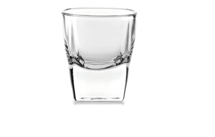 Ocean Plaza Shot Glass - Mini Square Glass 2oz 6pk (700x850), Png Download