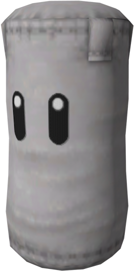 Download Zip Archive - Sandbag Transparent Smash Bros (750x650), Png Download