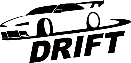 Hellaflush Font B Car B Font Font B Sticker B Font - Drift Stickers (476x441), Png Download