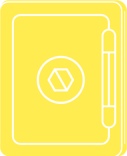 Notepad - Circle (750x750), Png Download