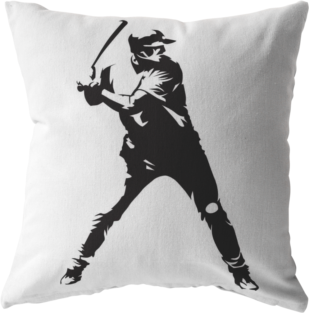 Baseball Pitcher Pillow - Throw Pillow (1024x1024), Png Download