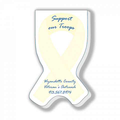 Yellow Ribbon Notepad - Guitar String (480x480), Png Download