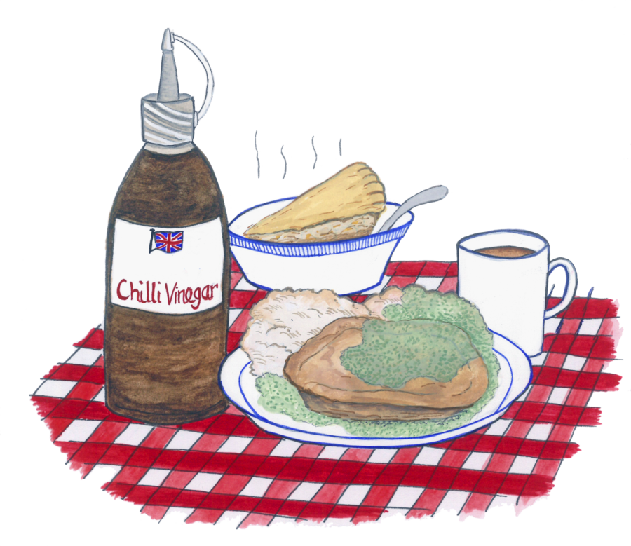 Cooke's Pie And Mash Shop, Shepherds Bush, London - Pie And Mash Art (900x779), Png Download